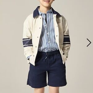 J. Crew Crewcuts Collection Kids’ Striped Shirt-Jacket